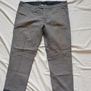 Ted Baker Men's Gray Chinos